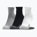 Calzini Under Armour Heatgear Quarter 3 paia acciaio/bianco/bianco