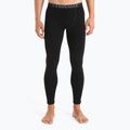 Pantaloni termici da uomo icebreaker Merino nero