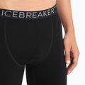 Pantaloni termici da uomo icebreaker Merino nero 4