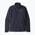 Uomo Patagonia Better Sweater 1/4 Zip felpa in pile nuova marina 4