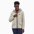 Felpa in pile da donna Patagonia Retro Pile Hoody pelican