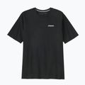 Maglietta da trekking Patagonia P-6 Logo Responsibili-Tee uomo nero 9