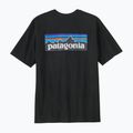 Maglietta da trekking Patagonia P-6 Logo Responsibili-Tee uomo nero 11