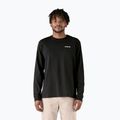 Patagonia P-6 Logo Responsibili trekking longsleeve uomo nero 2