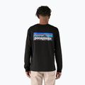 Patagonia P-6 Logo Responsibili trekking longsleeve uomo nero 5