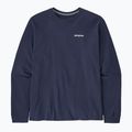 Patagonia P-6 Logo Responsibili classic navy trekking longsleeve da uomo 4