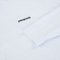 Patagonia P-6 Logo Responsibili Longsleeve uomo bianco 3