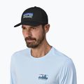 Cappello trucker Patagonia P-6 Logo nero 7