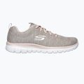 SKECHERS Graceful Twisted Fortune naturale/corallo scarpe da donna 7