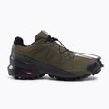 Scarpe da corsa Salomon Speedcross 5 Wide grape leaf/nero da uomo 2