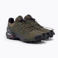 Scarpe da corsa Salomon Speedcross 5 Wide grape leaf/nero da uomo 5