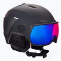 Casco da sci Salomon Pioneer LT Visor nero/blu
