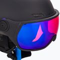 Casco da sci Salomon Pioneer LT Visor nero/blu 7