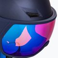 Casco da sci da donna Salomon Icon LT Visor S2 glicine blu/marino medio 6