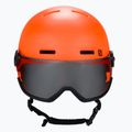Casco da sci per bambini Salomon Grom Visor arancione fiammante/tonico 2