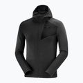Giacca da trekking da uomo Salomon Outline FZ Hoodie nero