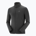 Giacca da trekking da uomo Salomon Outrack Full Zip Mid nero