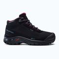 Salomon Shelter CS WP scarpe da trekking da donna nero/ebano/vino degustazione 2