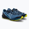 Salomon Sense Ride 4 scarpe da corsa da uomo blu copen/nero/sera 7