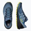 Salomon Sense Ride 4 scarpe da corsa da uomo blu copen/nero/sera 14
