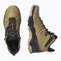 Scarpe da trekking da uomo Salomon X Ultra 4 Mid GTX kelp/nero/safari 14