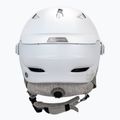 Casco da sci donna Salomon Mirage bianco rubino 3