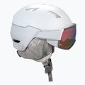 Casco da sci donna Salomon Mirage bianco rubino 4