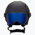 Casco da sci Salomon Driver nero estate/blu solare 2