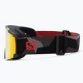 Salomon S/View occhiali da sci grigio u rosso 4