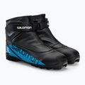 Scarponi da sci di fondo per bambini Salomon R/Combi Jr. Prolink nero/blu 5