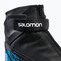 Scarponi da sci di fondo per bambini Salomon R/Combi Jr. Prolink nero/blu 8