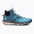 Stivali da trekking da donna Salomon Predict Hike Mid GTX blu germano 2