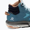 Stivali da trekking da donna Salomon Predict Hike Mid GTX blu germano 8