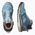 Stivali da trekking da donna Salomon Predict Hike Mid GTX blu germano 14