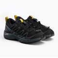 Salomon XA Pro V8 chic/sulphur scarpe da corsa per bambini 5