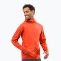 Giacca Salomon Outline AS Hybrid Mid da uomo rosso fuoco/fuoco 2