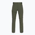 Pantaloni da trekking Salomon Wayfarer Zip Off foresta da uomo 3