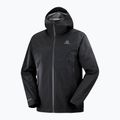 Giacca antipioggia Salomon Outline GTX 2.5L nera da uomo
