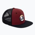 Berretto da baseball Salomon Trucker Flat cabernet/rosso fuoco