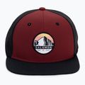 Berretto da baseball Salomon Trucker Flat cabernet/rosso fuoco 4
