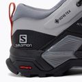 Scarponi da trekking da donna Salomon X Ultra 4 GTX lega/quiet shade/terra bruciata 7