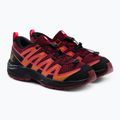 Salomon XA Pro V8, scarpe da corsa per bambini, dalia/nero/pordo 5