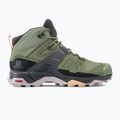 Stivali da trekking da donna Salomon X Ultra 4 MID GTX verde petrolio/magenta/almound 2