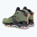 Stivali da trekking da donna Salomon X Ultra 4 MID GTX verde petrolio/magenta/almound 3