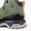 Stivali da trekking da donna Salomon X Ultra 4 MID GTX verde petrolio/magenta/almound 10