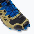 Scarpe da corsa da uomo Salomon Speedcross 5 GTX nero/verde muschio/skydiver 8