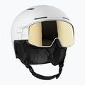 Casco da sci Salomon Driver Pro Sigma bianco/nero bronzo 10