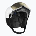 Casco da sci Salomon Driver Pro Sigma bianco/nero bronzo 13