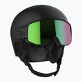 Casco da sci Salomon Driver Pro Sigma nero/meraldo 10
