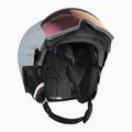 Casco da sci Salomon Driver Prime Sigma Plus ferro battuto/argento rosa/blu cielo 10